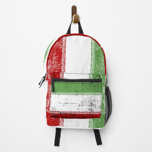 Item preview, Iran Flag Backpack designed and sold by GodsFlagFandom.
