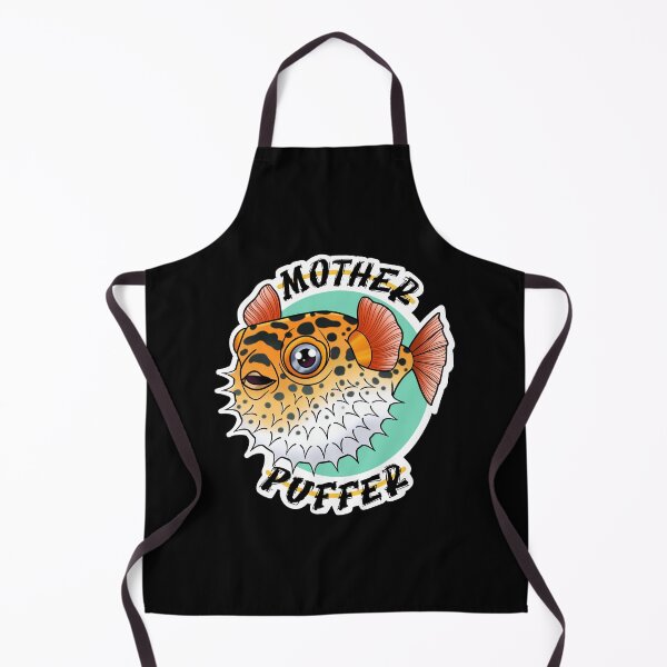 Item preview, Mother Puffer Fish Tattoo Style Design designed and sold by Bethcust.