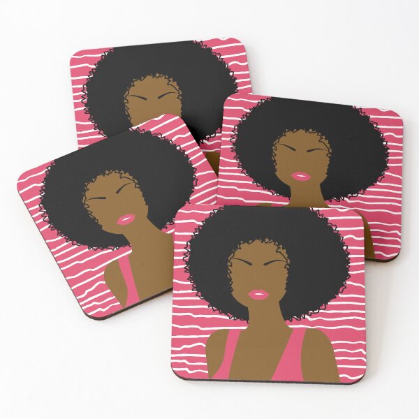 Item preview, Big Hair Girl Pink designed and sold by MPillustration.
