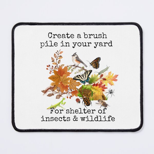 Item preview, Create A Brush Pile For Wildlife & Insects Colorful Design designed and sold by EarthArtDesigns.