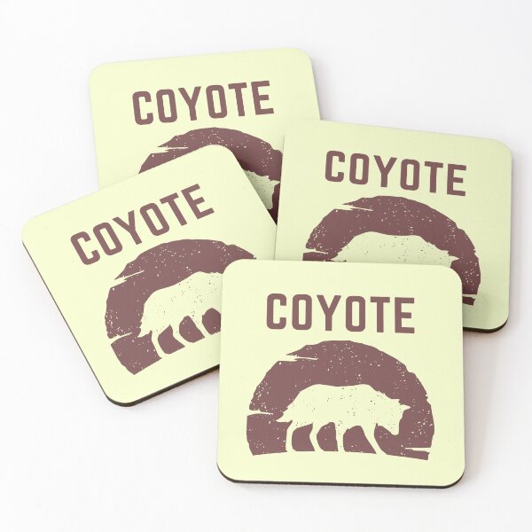 Item preview, Coyote designed and sold by ChachiArts.