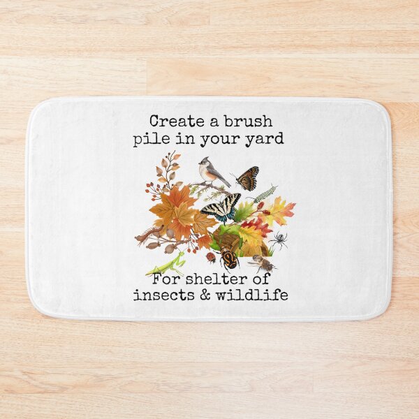 Item preview, Create A Brush Pile For Wildlife & Insects Colorful Design designed and sold by EarthArtDesigns.