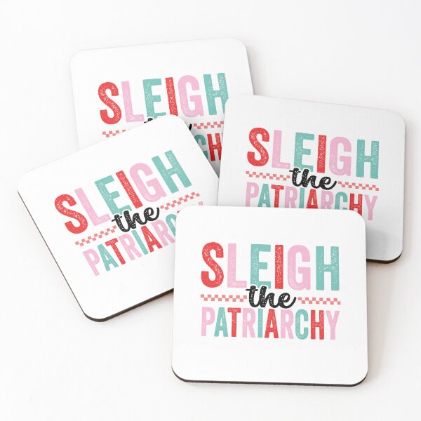 Artikelvorschau, Sleigh The Patriarchy Feminist Christmas (Weihnachtsgeschenk für Frauenrechte) entworfen und verkauft von i-longmanshop.