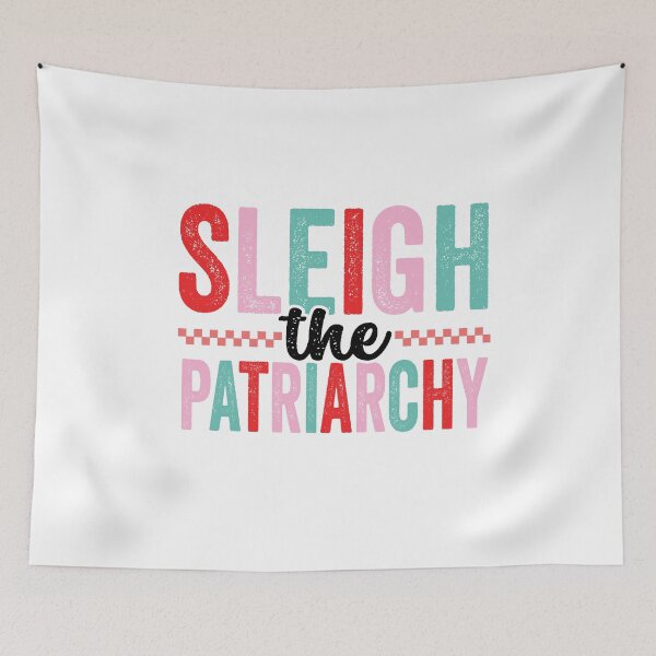Artikelvorschau, Sleigh The Patriarchy Feminist Christmas (Weihnachtsgeschenk für Frauenrechte) entworfen und verkauft von i-longmanshop.