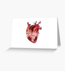 Coeur Anatomique Greeting Card