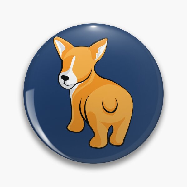 Item preview, Minimalist Welsh Pembroke Corgi designed and sold by InkLayer.