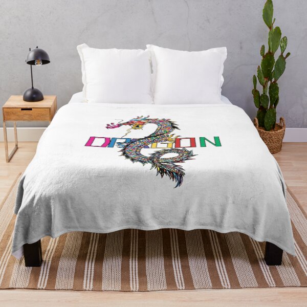 Item preview, Fiery Words: A Dragon Image with a Burst of Color designed and sold by illustratoral.