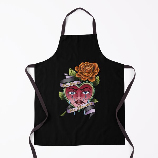 Item preview, Crying heart and Rose tattoo design designed and sold by Bethcust.