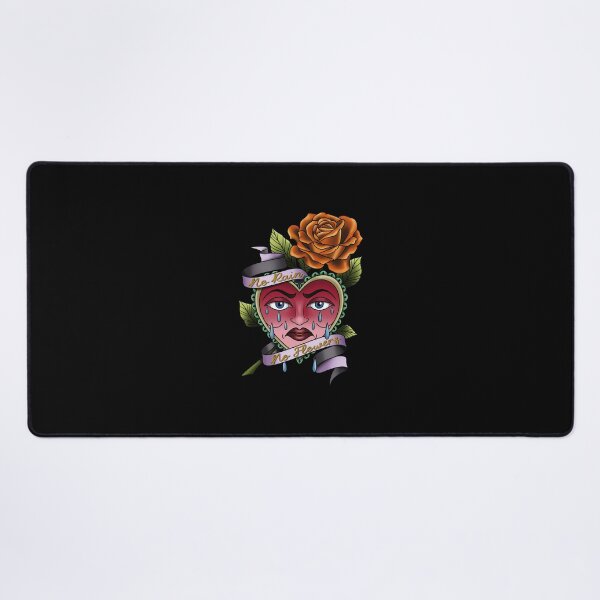 Item preview, Crying heart and Rose tattoo design designed and sold by Bethcust.