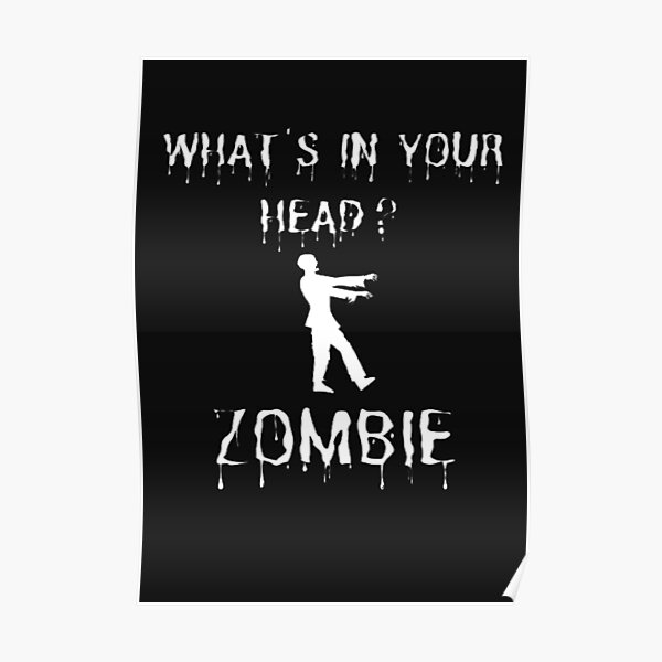 "What's in your head? Zombie The Cranberries " Poster for Sale by