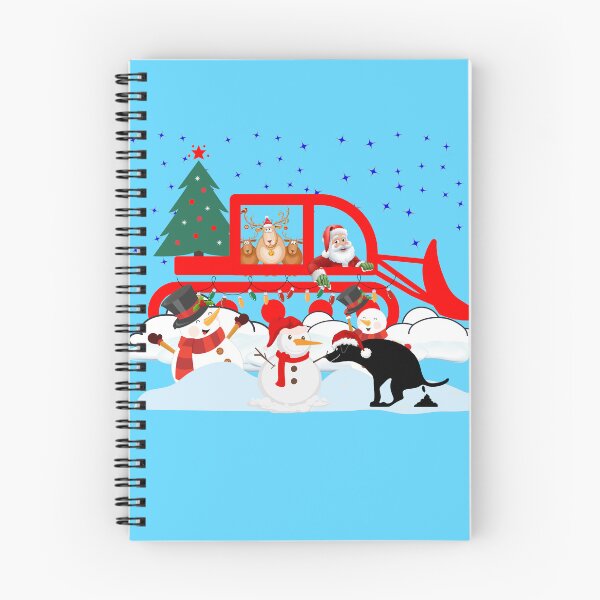 Item preview, Santa Plowing Christmas Snow and Pooping Dog designed and sold by Willyboy16.