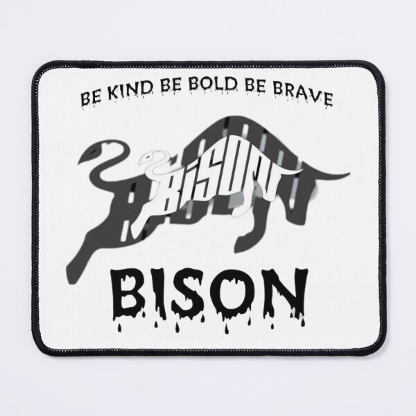 Item preview, BE KIND BE BOLD BE BRAVE / BISON SHIRTS ANIMALS SHIRTS  designed and sold by Misnrays93.