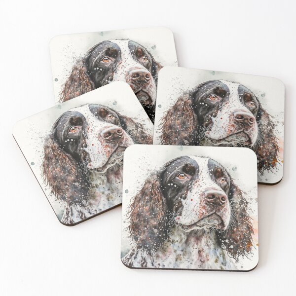 Artikelvorschau, Aquarell #4 des englischen Springerspaniels entworfen und verkauft von Gypsykiss.