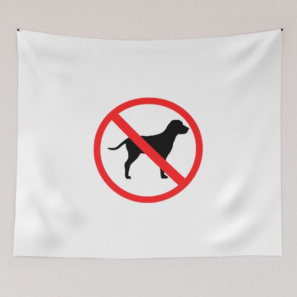 Item preview, no dog alowed stop sign  designed and sold by nikolaiart.