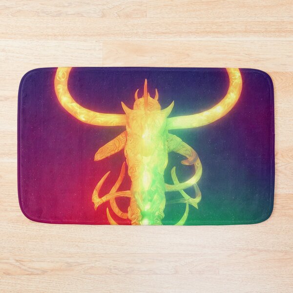 Item preview, Capricorn zodiac sign, glowing vivid colors,illustrative art, artist interpretation designed and sold by LoveZodiac.
