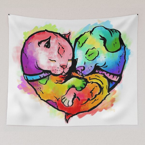 Item preview, Cat/Dog Heart Pride designed and sold by AaronRMorse.