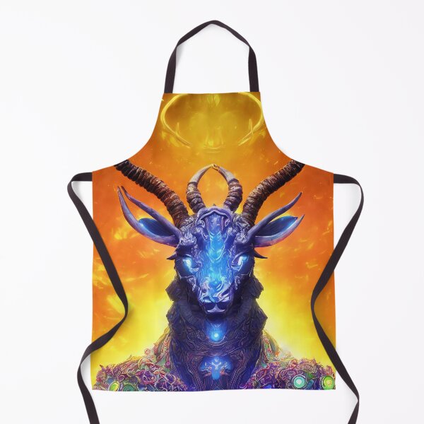 Artikelvorschau, Sternzeichen Steinbock, leuchtende, lebendige Farben, illustrative Kunst, künstlerische Interpretation entworfen und verkauft von LoveZodiac.