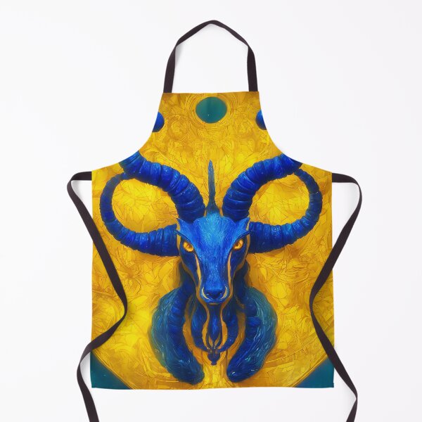 Artikelvorschau, Sternzeichen Steinbock, leuchtende, lebendige Farben, illustrative Kunst, künstlerische Interpretation entworfen und verkauft von LoveZodiac.