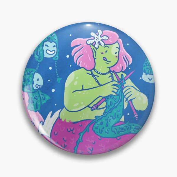 Item preview, Mermaid knitter designed and sold by diiin.