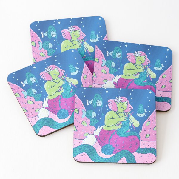 Item preview, Mermaid knitter designed and sold by diiin.