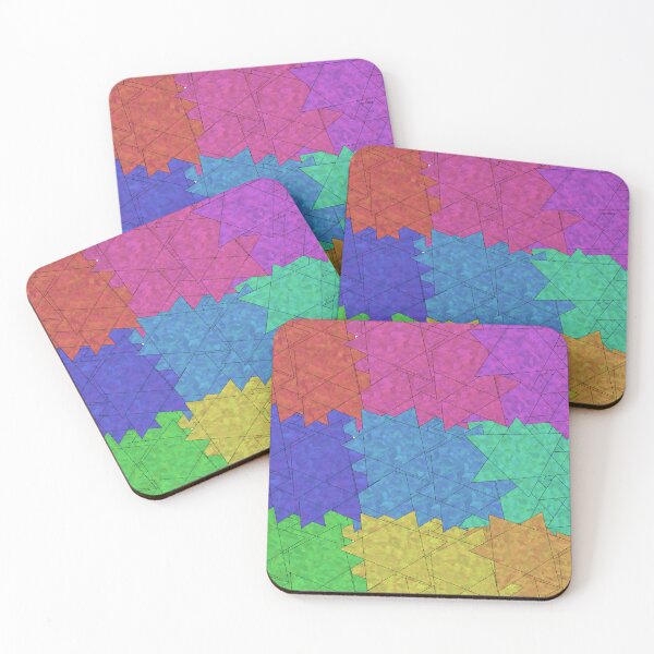 Item preview, Leaf Rainbow Stars designed and sold by awsomepatterns.