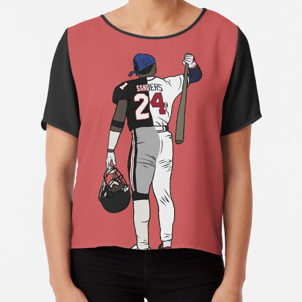 Deion Sanders Atlanta Falcons Pixel Art 1 Kids T-Shirt by Joe