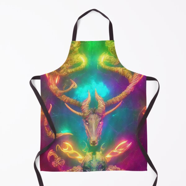 Artikelvorschau, Sternzeichen Steinbock, leuchtende, lebendige Farben, illustrative Kunst, künstlerische Interpretation entworfen und verkauft von LoveZodiac.