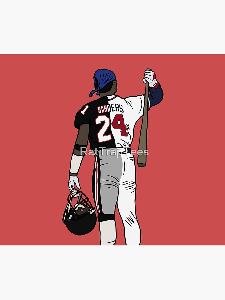 Deion Sanders Two Sport Athlete Kids T-Shirt for Sale by RatTrapTees