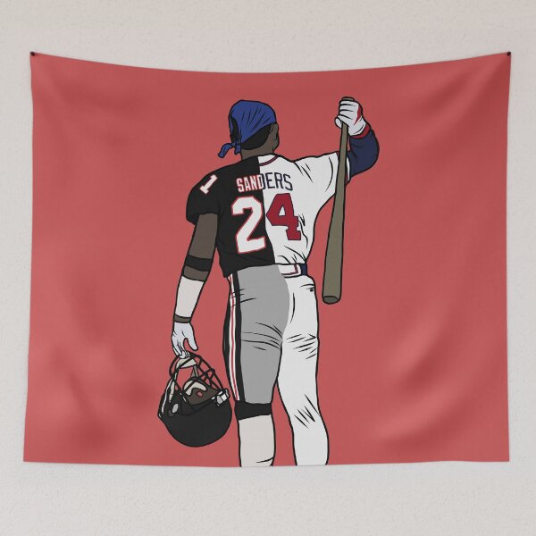 Item preview, Deion Sanders Two Sport Athlete designed and sold by RatTrapTees.