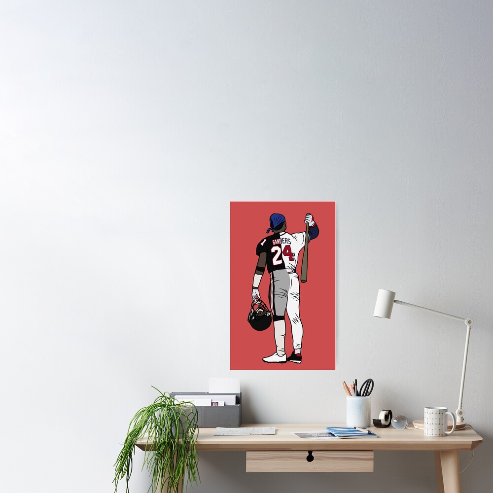 Deion Sanders Two Sport Athlete | Poster