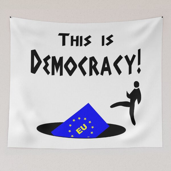 Item preview, This democracy anti EU referendum ukip designed and sold by BigTime.