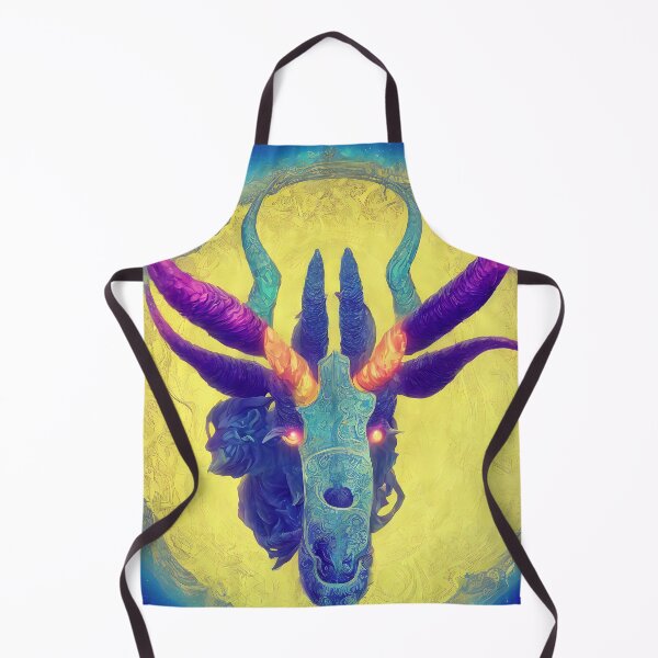 Artikelvorschau, Sternzeichen Steinbock, leuchtende, lebendige Farben, illustrative Kunst, künstlerische Interpretation entworfen und verkauft von LoveZodiac.