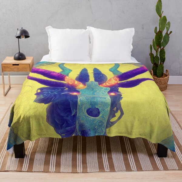 Artikelvorschau, Sternzeichen Steinbock, leuchtende, lebendige Farben, illustrative Kunst, künstlerische Interpretation entworfen und verkauft von LoveZodiac.