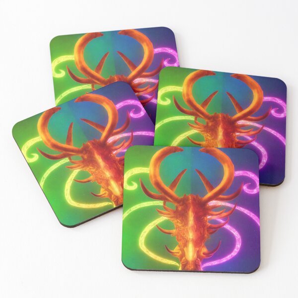 Item preview, Capricorn zodiac sign, glowing vivid colors,illustrative art, artist interpretation designed and sold by LoveZodiac.