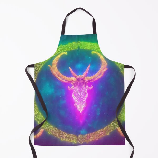 Artikelvorschau, Sternzeichen Steinbock, leuchtende, lebendige Farben, illustrative Kunst, künstlerische Interpretation entworfen und verkauft von LoveZodiac.