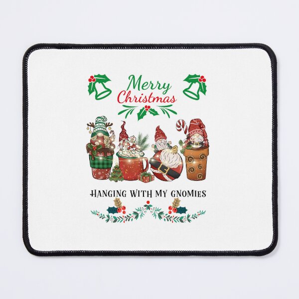 Item preview, Chillin with my gnomies matching family christmas gnome | Merry Christmas Funny Gnome greetings | Gifts for Christmas and Gnome Lovers designed and sold by ThanksVibe.