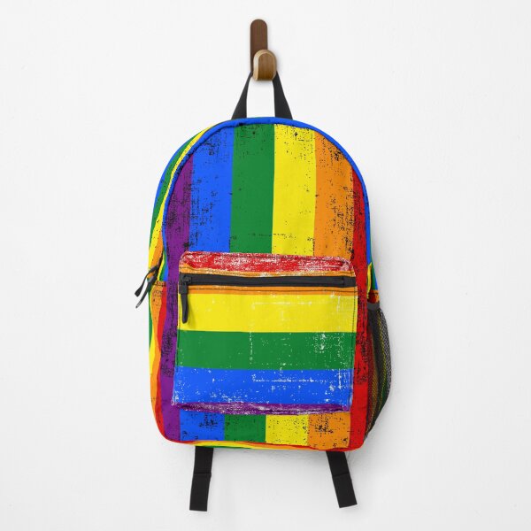 Item preview, LGBTQ Flag Backpack - Gay Pride designed and sold by GodsFlagFandom.