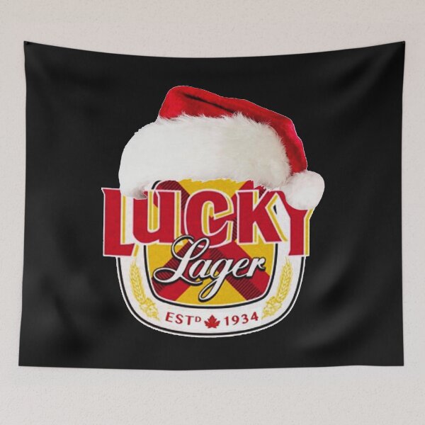 Artikelvorschau, Lucky Lager San Francisco Bier Logo entworfen und verkauft von MARVAMCADORY.