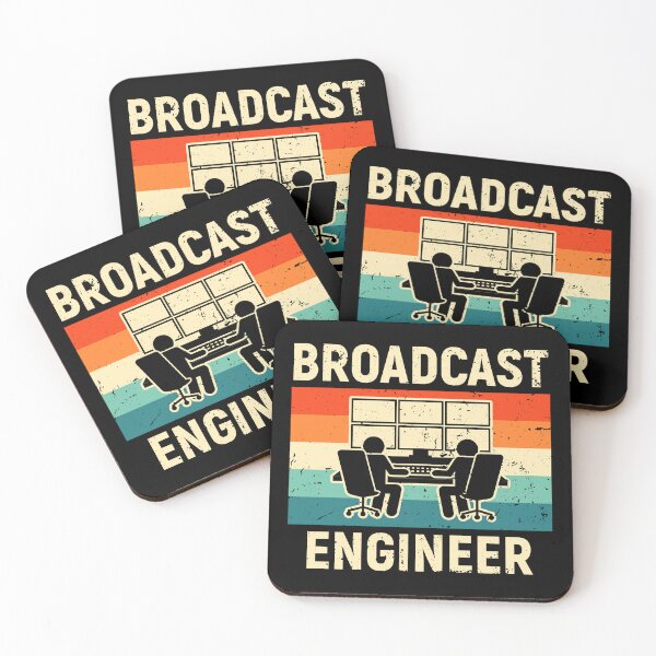 Item preview, Broadcast Engineer Retro Vintage designed and sold by NestaReign.
