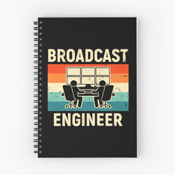 Item preview, Broadcast Engineer Retro Vintage designed and sold by NestaReign.