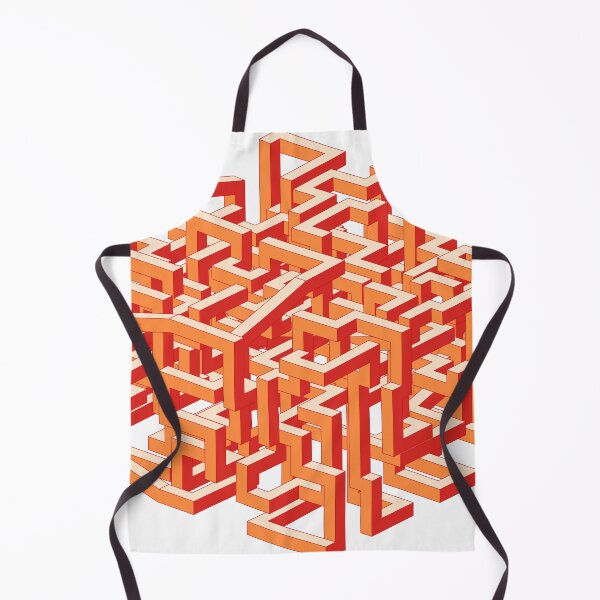 Item preview, 3d vector illustration of an abstract maze designed and sold by Familyshmot.