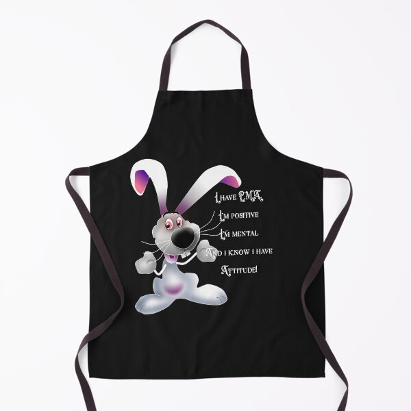 Item preview, Funny Bunny with quote designed and sold by Sonia Jones Art.