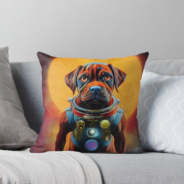 Item preview, Astronaut Boxer Puppy Nr. 17 designed and sold by thesupremewiz.
