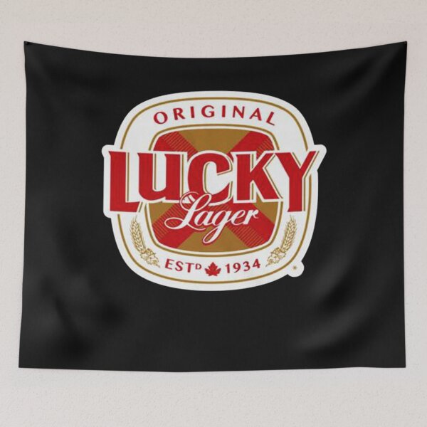 Item preview, Lucky Lager San Francisco beer Logo designed and sold by MARVAMCADORY.