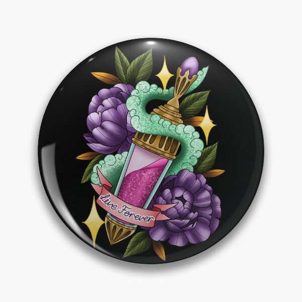 Item preview, Live Forever Magic Potion Bottle designed and sold by Bethcust.