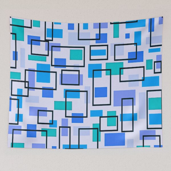 Item preview, Retro Inspired Rectangles designed and sold by TotallyRetroArt.