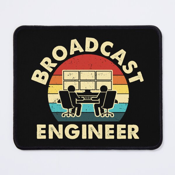 Item preview, Broadcast Engineer Vintage Retro designed and sold by NestaReign.