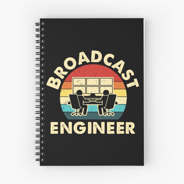 Item preview, Broadcast Engineer Vintage Retro designed and sold by NestaReign.
