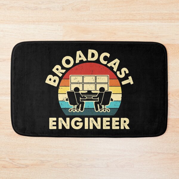 Item preview, Broadcast Engineer Vintage Retro designed and sold by NestaReign.