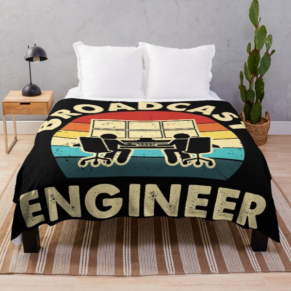 Item preview, Broadcast Engineer Vintage Retro designed and sold by NestaReign.